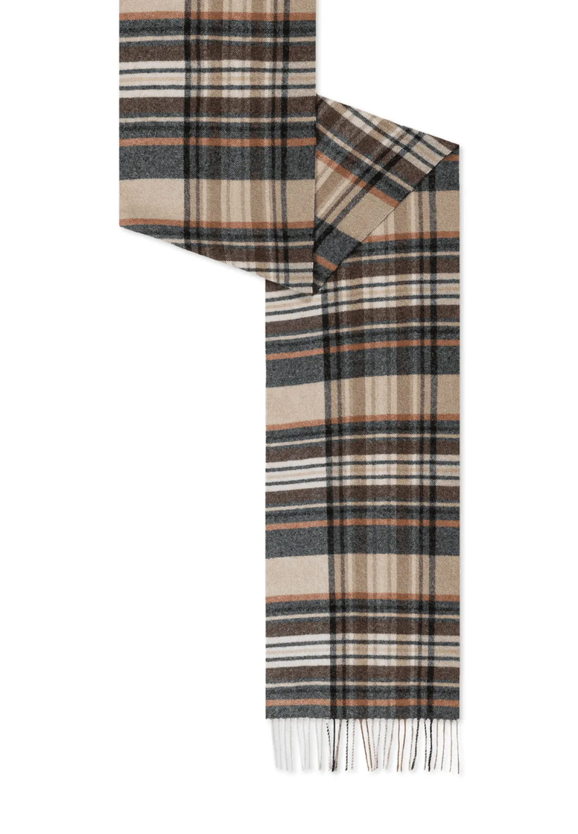 Scottish Tartan Women 30x180 - multi beige (beige)