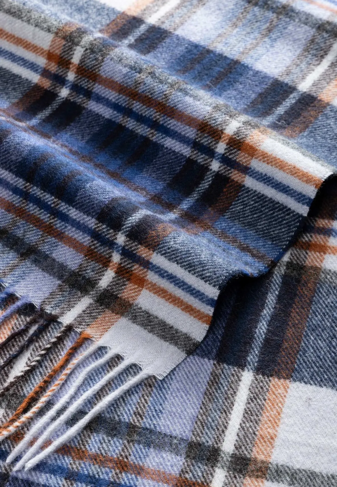 Scottish Tartan Women 30x180 - multi blue (blau)