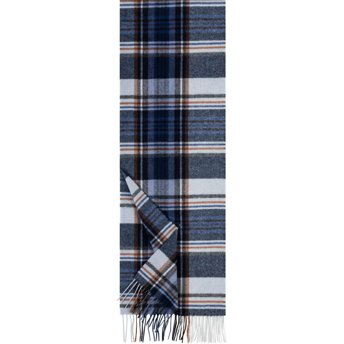 Scottish Tartan Women 30x180 - multi blue (blau)