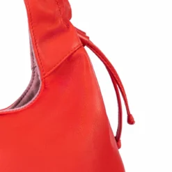 Seoul shoulder bag small - coral (rot)