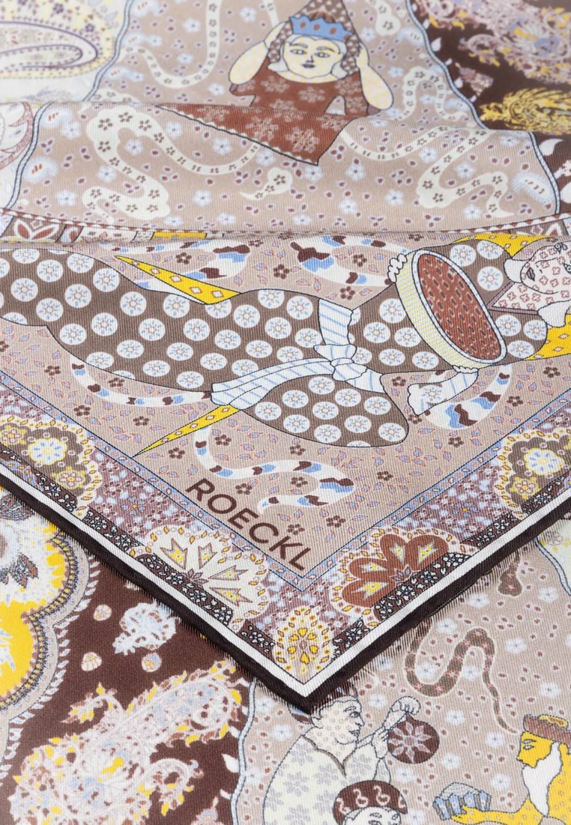 Small Horoscope 70x70 - multi beige (beige)
