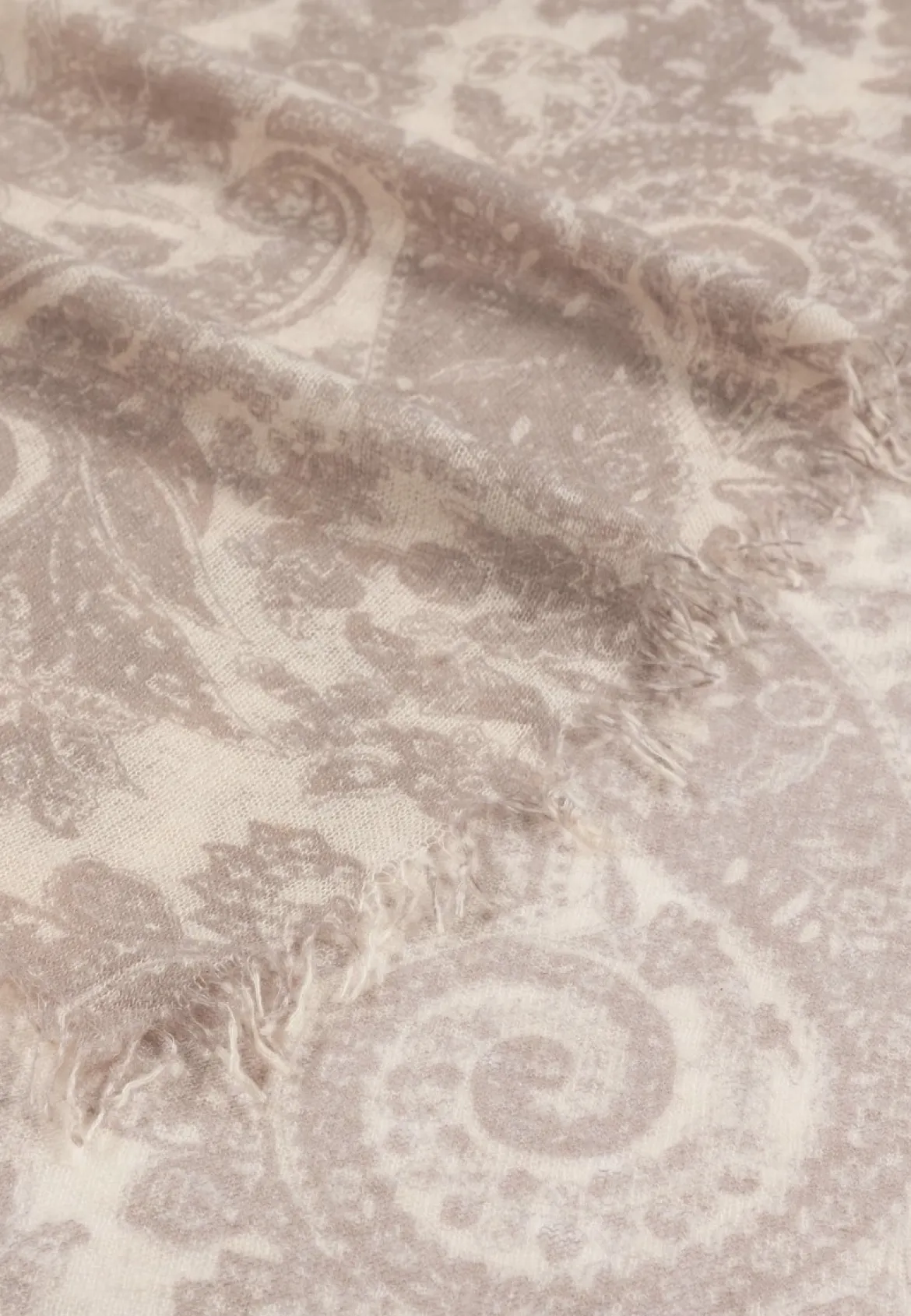 Soft Paisley 70x180 - cashmere (beige)