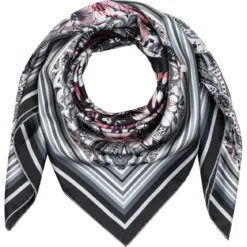 The Art of Flowers 90x90 - multi black (schwarz)
