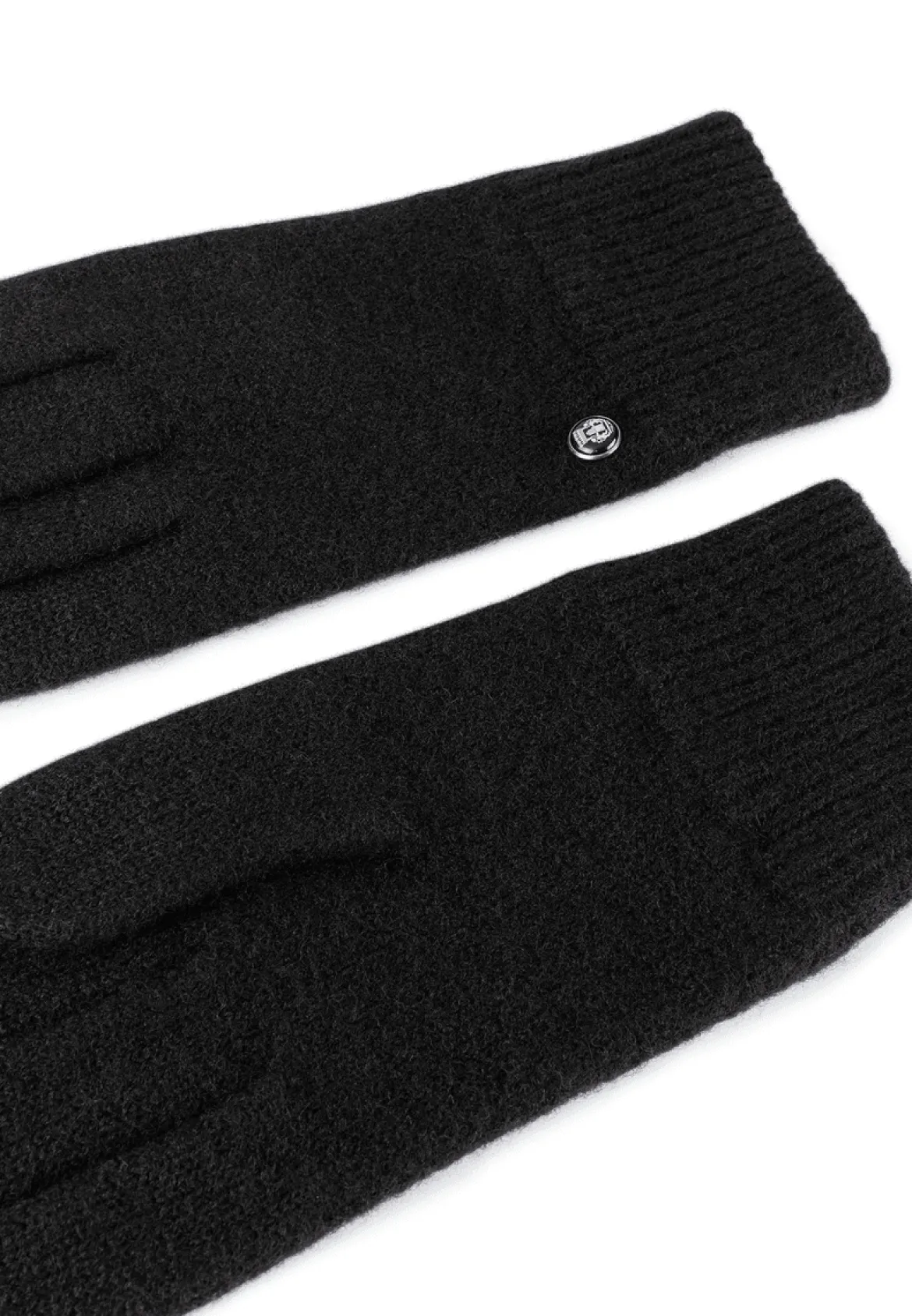Walkhandschuh mit Kaschmir - black (schwarz)