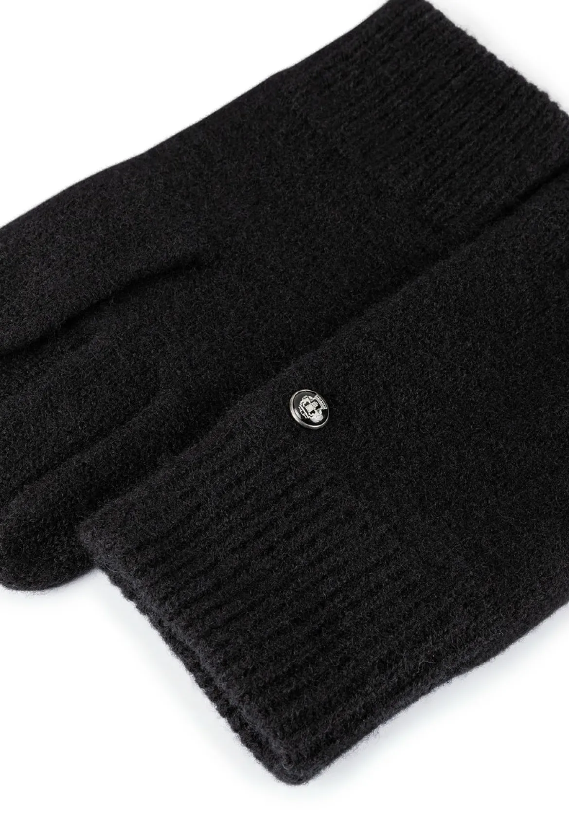 Walkhandschuh mit Kaschmir - black (schwarz)