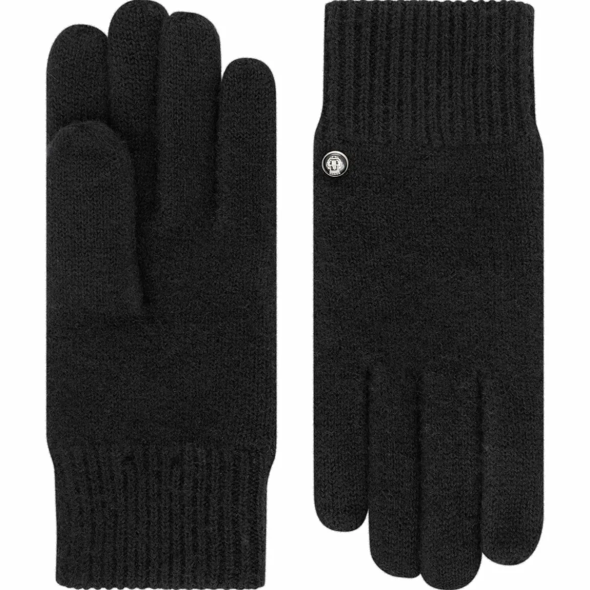 Walkhandschuh mit Kaschmir - black (schwarz)