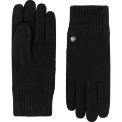 Walkhandschuh mit Kaschmir - black (schwarz)