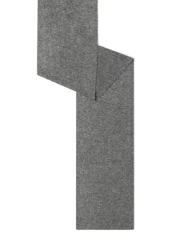 Warm Wool Scarf Women 30x180 - anthracite (grau)