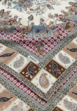 Winter Caravane 140x140 - multi cashmere (beige)