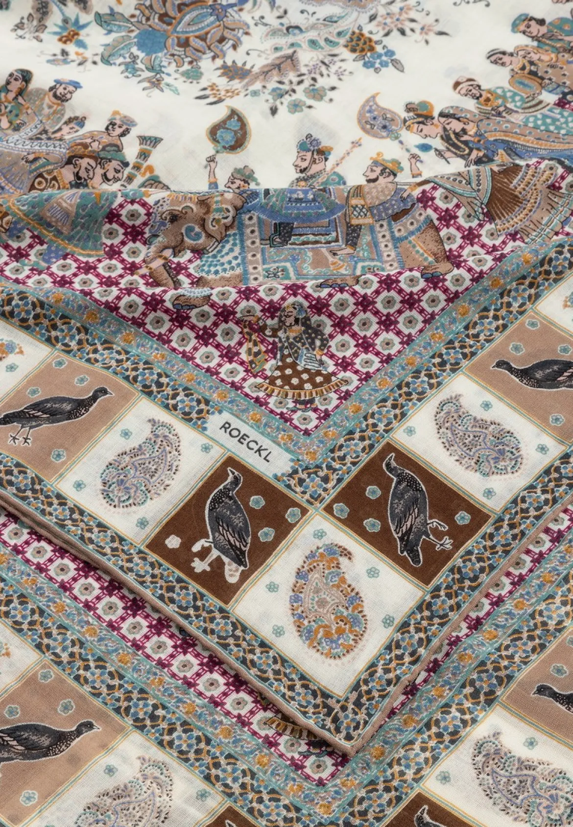 Winter Caravane 140x140 - multi cashmere (beige)