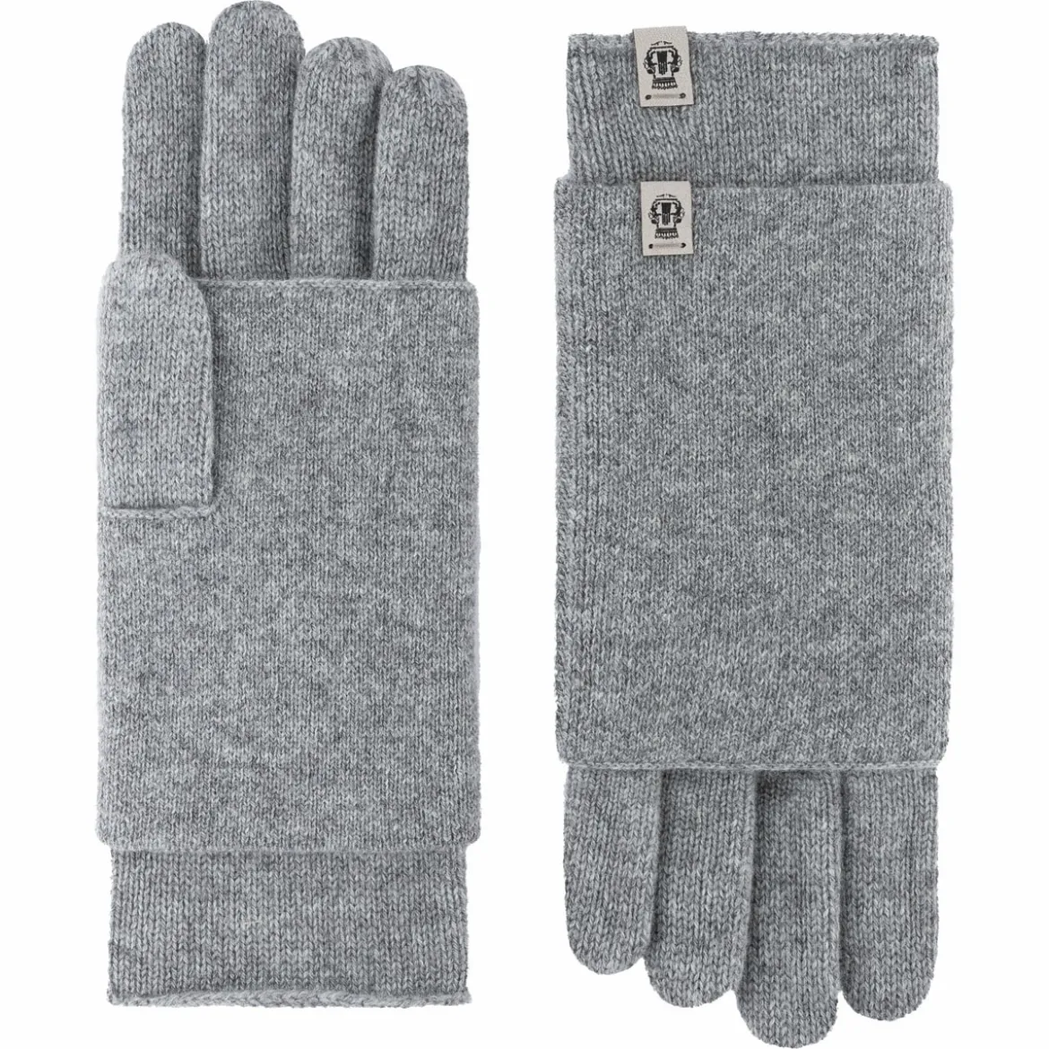 Winter Dream Handschuhe mit Stulpe - flanell (grau)